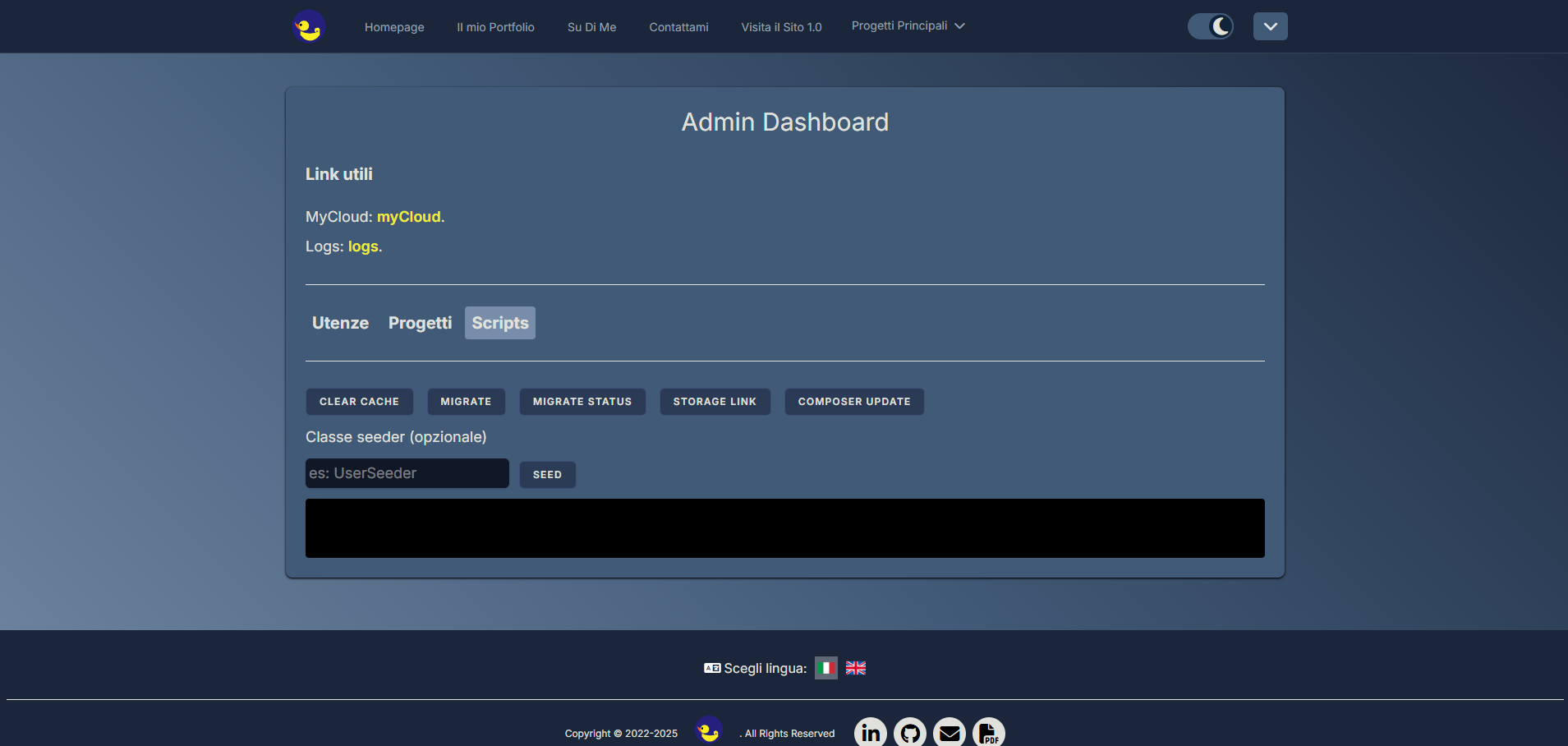 Screenshot del progetto FP.IT 2.0